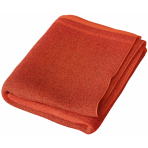 Vannitoa rätik „Orange Economic Towel“. Rätikud, 60x35 cm, 100x45 cm. Oranž rätik peene ornamenttriibuga allservas.