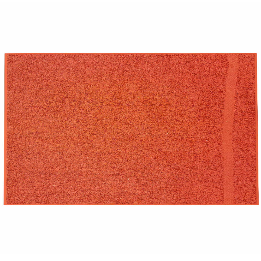 Vannitoa rätik „Orange Economic Towel“. Rätikud, 60x35 cm, 100x45 cm. Erkoranž rätik minimalistlikus stiilis.