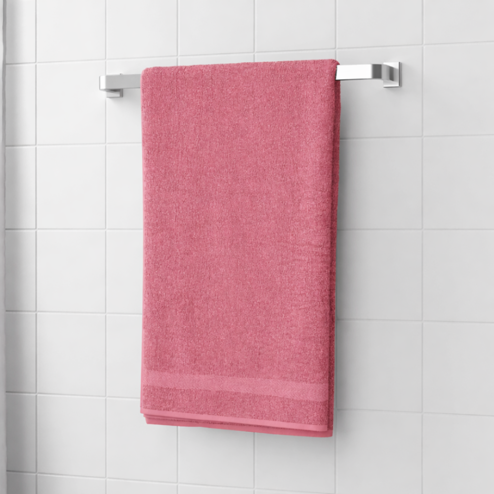 Vannitoa rätik „Pink Economic Towel“, 60x35 cm, 100x45 cm