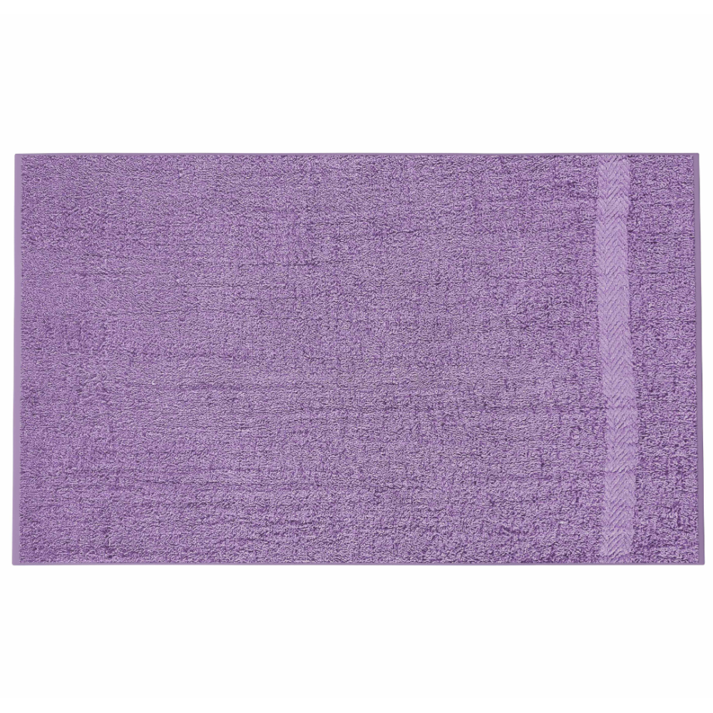 Vannitoa rätik „Purple Economic Towel“. Rätikud, 60x35 cm, 100x45 cm. Minimalistlik violett rätik modernses vannitoa interjööris