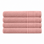 Vannitoa rätik „Royal Coral towel“, 70x140 cm. Õrnroosa vannirätik peene reljeefse mustriga. Vannitoa rätik „Royal Coral towel“, 70x140 cm. Õrnroosa vannirätik peene reljeefse mustriga.