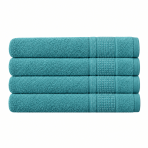 Vannitoa rätik „Royal Turquoise towel“, 70x140 cm. Türkiissinine vannirätik peene reljeefse mustriga. Vannitoa rätik „Royal Turquoise towel“, 70x140 cm. Türkiissinine vannirätik peene reljeefse mustriga.