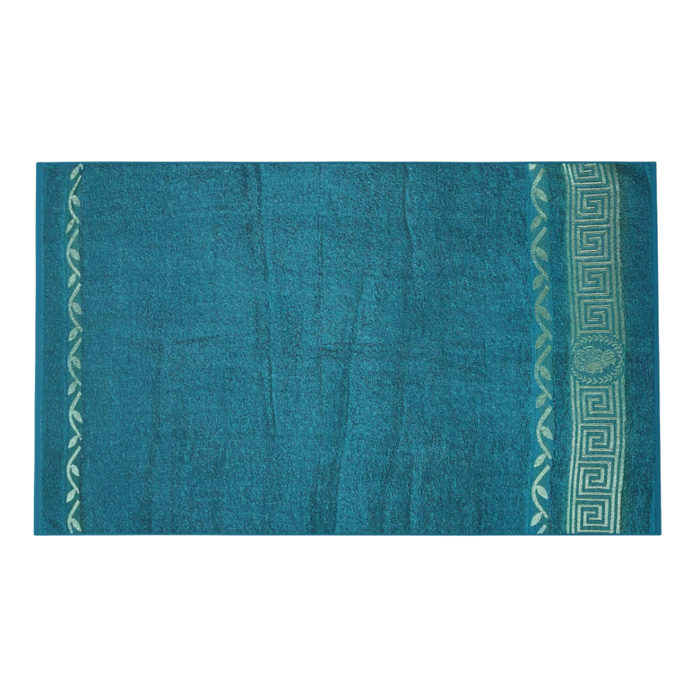 Vannitoa rätik „Teal olympian“. Rätikud, 50x100 cm, 70x140 cm. Luksuslik türkiissinine rätik, mis imab suurepäraselt niiskust ja täiendab vannitoa sisekujundust.