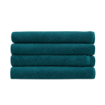 Vannitoa rätik „Teal Softness“, 70x140 cm. Tumedad türkiissinised rätikud pehme tekstuuriga