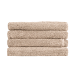 Vannitoa rätik „Toffee towel“, 70x140 cm. Helebeež ühevärviline rätik froteetekstuuriga