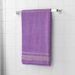 Vannitoa rätik „Violet olympian“. Rätikud, 50x100 cm, 70x140 cm. Elegantselt disainitud rätik, mis loob hubase ja stiilse vannitoa atmosfääri.