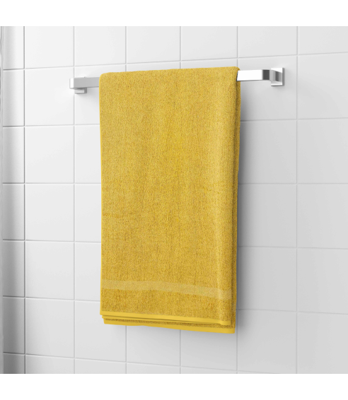 Vannitoa rätik „Yellow Economic Towel“. Rätikud