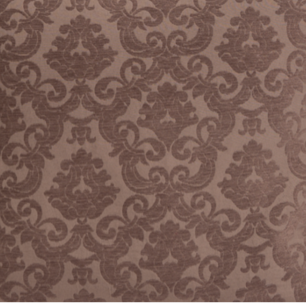 Žakardinis audinys „Brown baroque“. Kangad