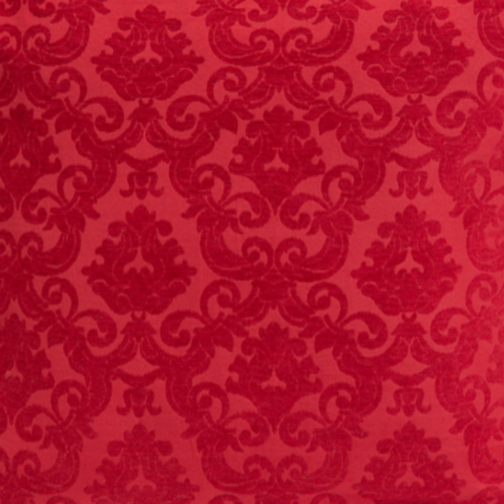 Žakardinis audinys „Red baroque“. Kangad